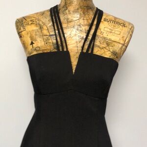 Aidan Mattox little black dress